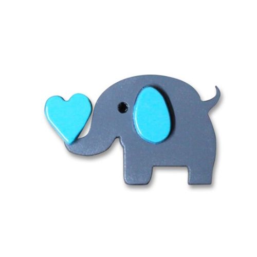 Pin prendedor elefante - Inmenta