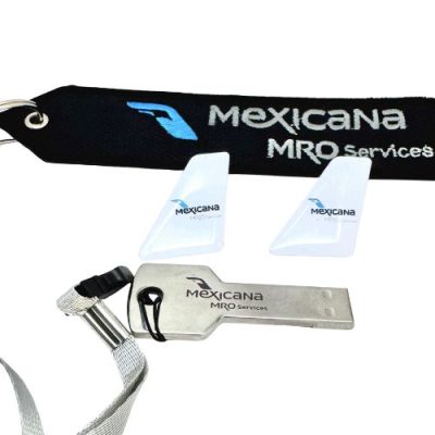 USB,PINES Y LLAVERO MEXICANA
